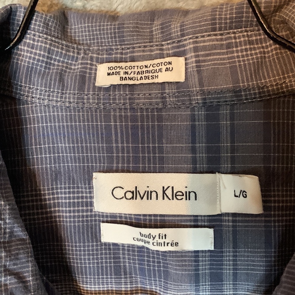 Calvin Klein Button Up Dress Shirt - Picture 3 of 7